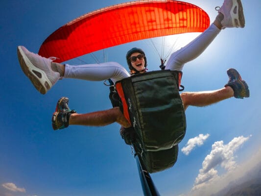 Tandemflug in Montafon