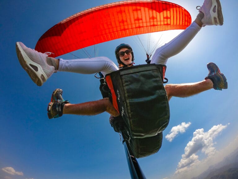 Tandemflug in Montafon